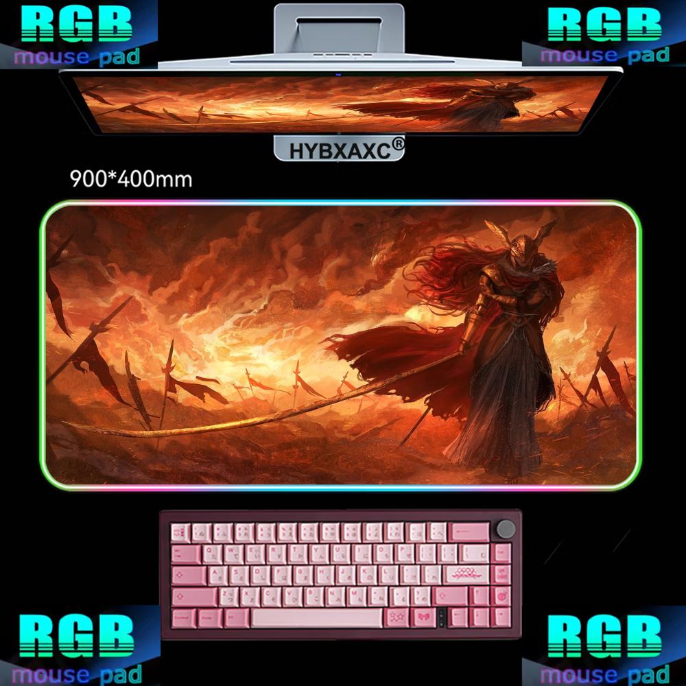 Mouse Pad Extended Rgb - Alfombrilla de ratón para juegos RGB,