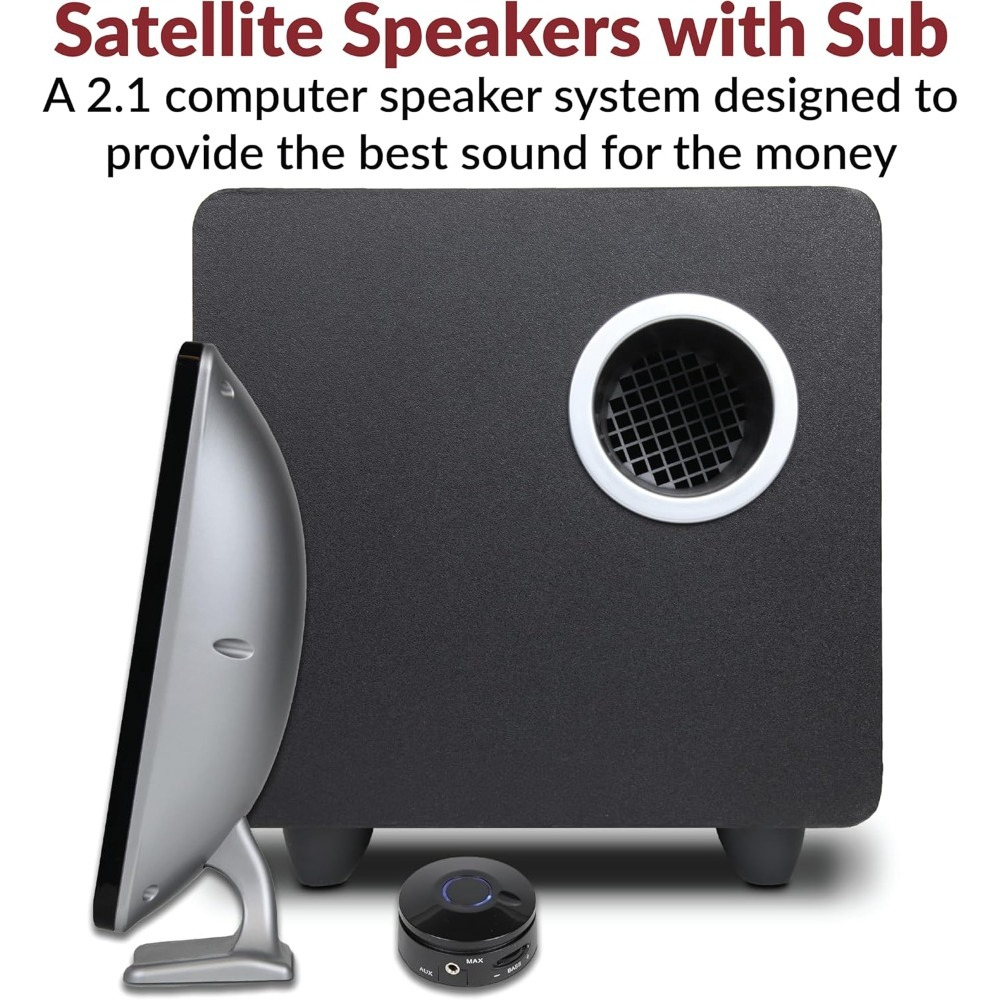 Gaming Speaker 2.1 - Sistema de Altavoces Multimedia 2.1 con