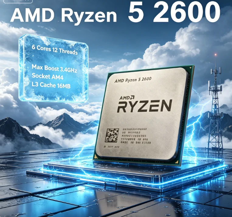 Esports Gaming Cafe - Procesador AMD Ryzen 5 2600 para