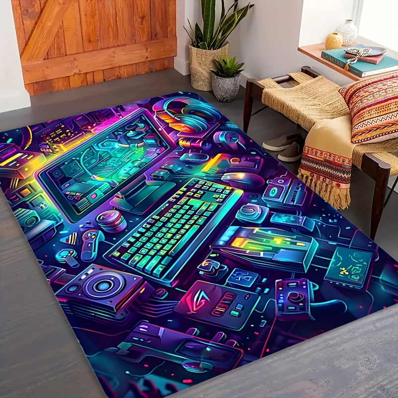 Alfombra de Franela Cyberpunk  - Esports Gaming Room reseña y precio