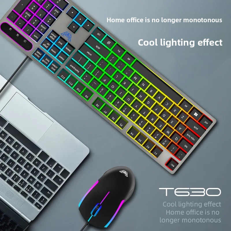 Set de Teclado y Ratón con Cab - Esports Gaming Cafe reseña y precio
