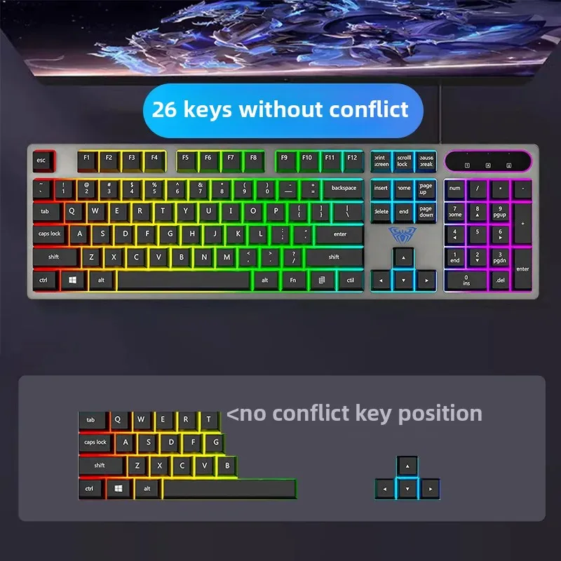 Set de Teclado y Ratón con Cab - Esports Gaming Cafe reseña y precio
