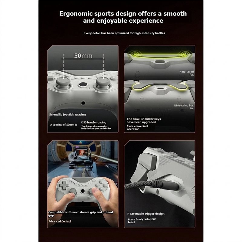 Controlador de Juegos Ligero c - Esports Gaming Phone reseña y precio