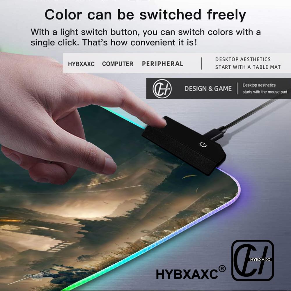 Alfombrilla de ratón para jueg - Mouse Pad Extended Rgb reseña y precio