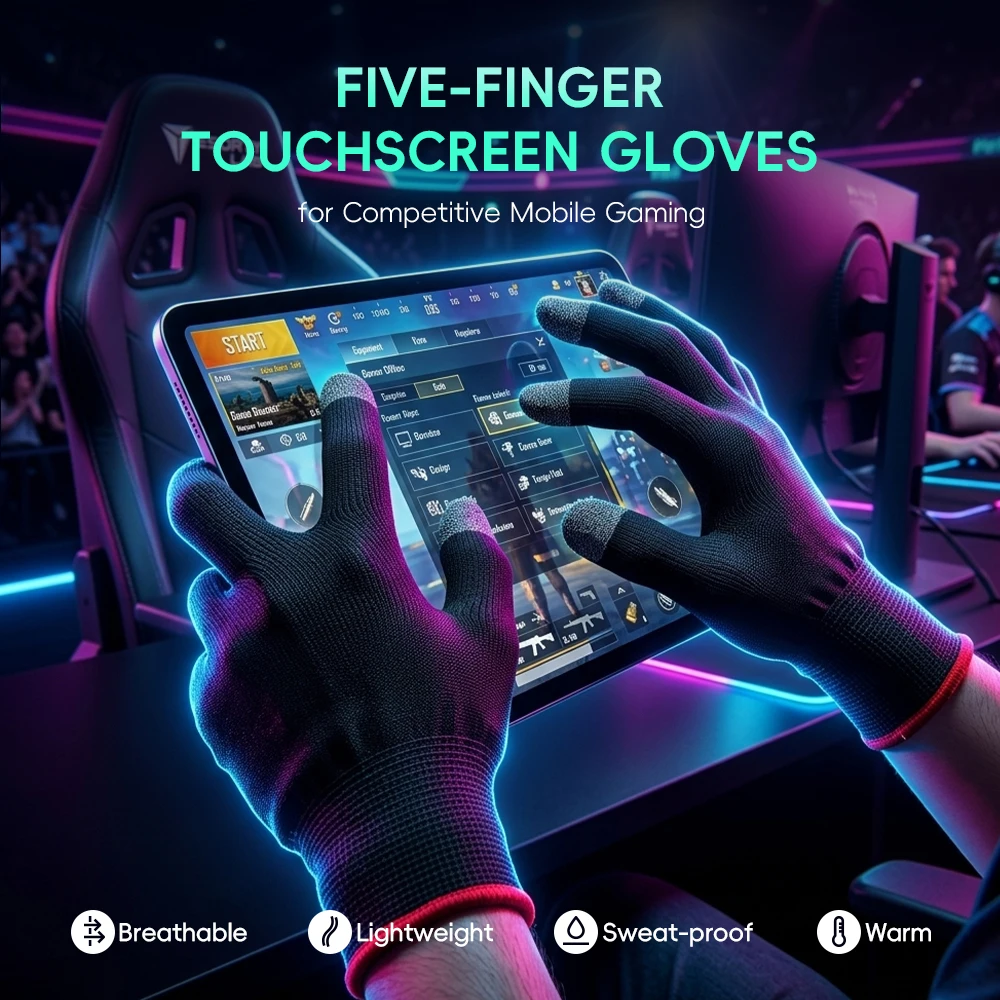 Guantes de Juego Data Frog E-S - Esports Gaming Finger Sleeve reseña y precio