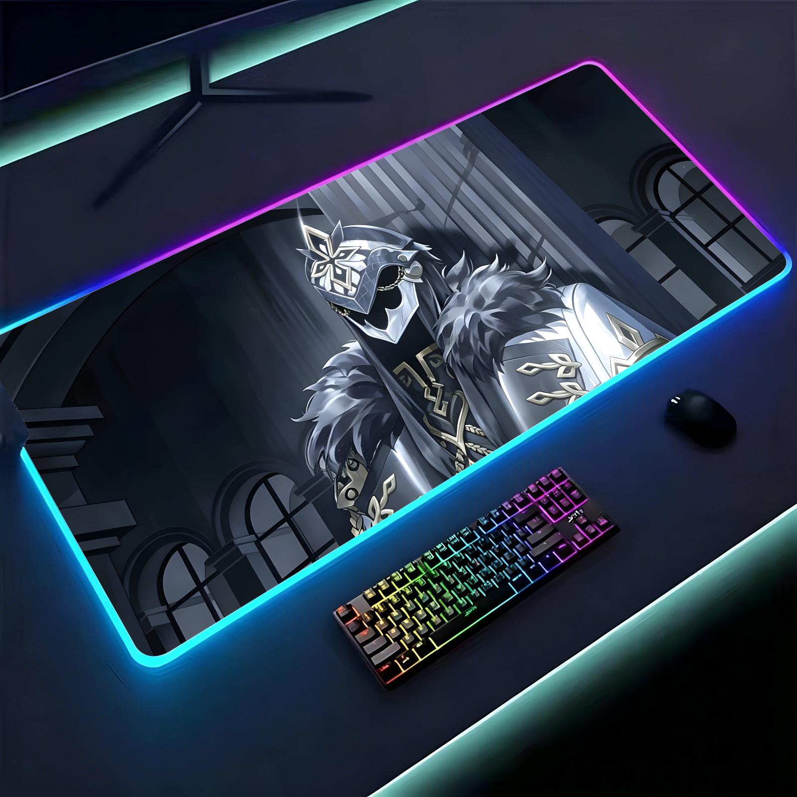 Alfombrilla de ratón grande pa - Mouse Pad Extended Rgb reseña y precio