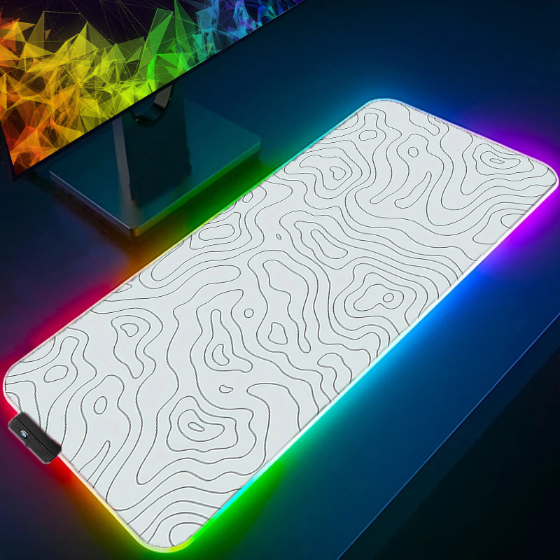 Alfombrilla de ratón LED RGB,  - Mouse Pad Extended Rgb reseña y precio