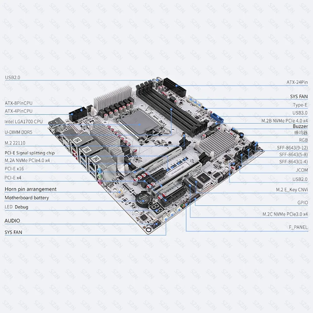 Placa base CWWK W680 AIO Nas s - Gaming Speaker 2.1 reseña y precio