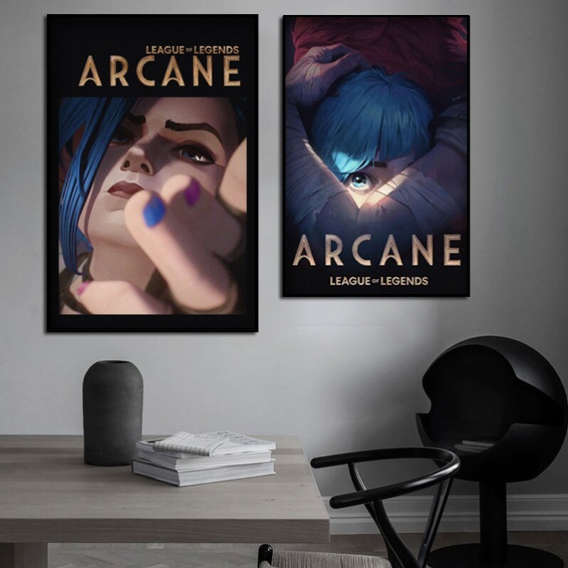 Póster de Arcane Jinx en forma - Esports Gaming Room reseña y precio