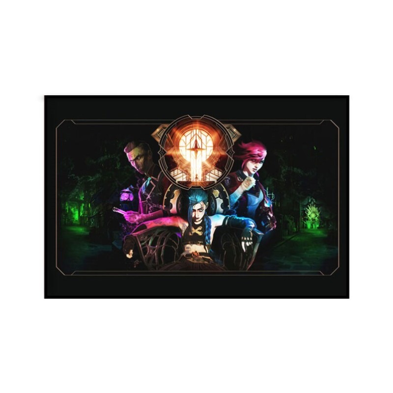 Póster de Arcane Jinx en forma - Esports Gaming Room reseña y precio