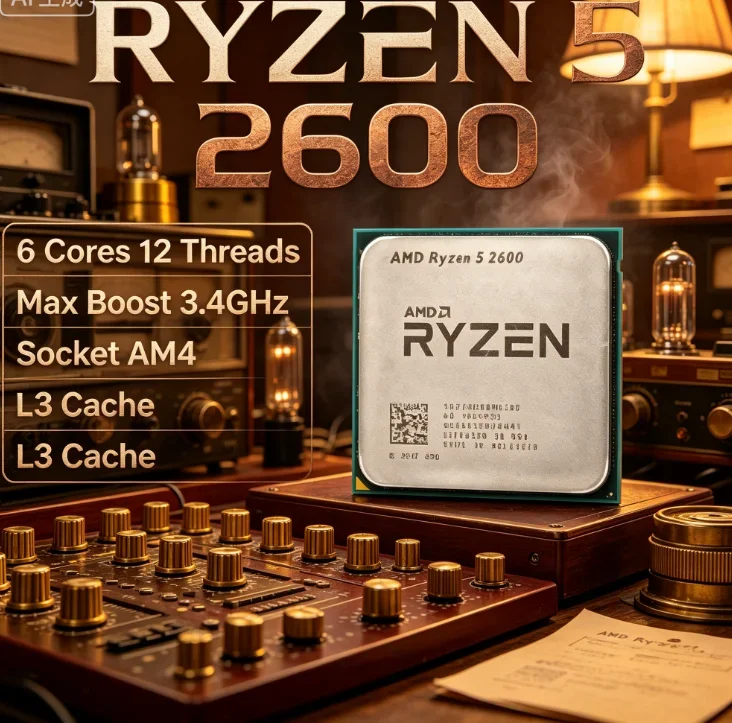 Procesador AMD Ryzen 5 2600 pa - Esports Gaming Cafe reseña y precio